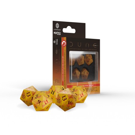 Dune RPG Dice Set - Arrakis Dune RPG Dice Set - Arrakis