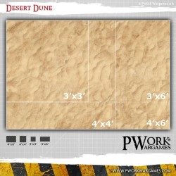 Tapis de jeu néoprène Desert Dune 120x120cm - GM01000N4X4