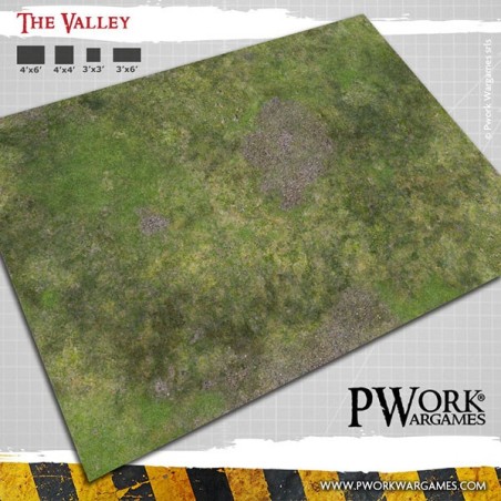 Tapis de jeu néoprène The Valley 120x120cm - GM03200N4X4