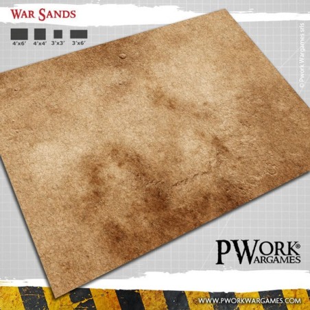 Tapis de jeu néoprène War Sands 90x120cm - GM03500N3X4