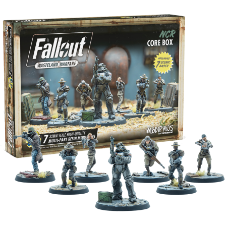 Fallout: Wasteland Warfare - NCR Core Box MUH052145 Fallout: Wasteland Warfare - NCR Core Box MUH052145