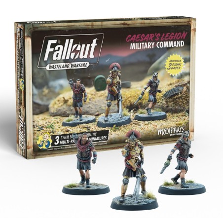 Fallout: Wasteland Warfare - Caesar's Legion Military Command MUH052150 Fallout: Wasteland Warfare - Caesar's Legion Military Command MUH052150