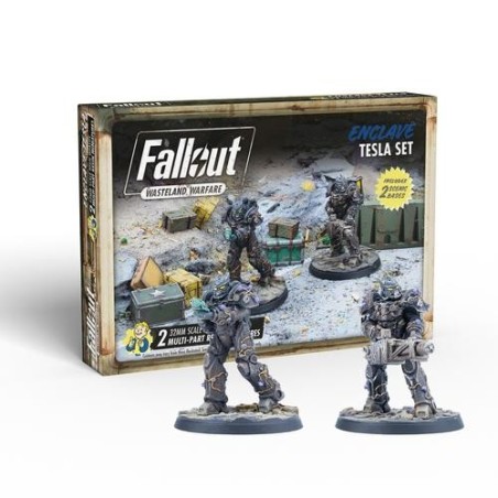 Fallout: Wasteland Warfare - Enclave: Tesla Set MUH052034