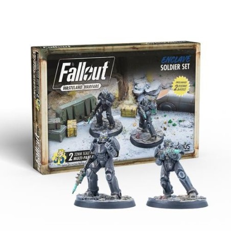 Fallout: Wasteland Warfare - Enclave: Soldier Set MUH052036 Fallout: Wasteland Warfare - Enclave: Soldier Set MUH052036