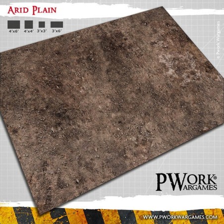 Tapis de jeu néoprène Arid Plain 44x60" - GM00100N44x60 Tapis de jeu néoprène Arid Plain 44x60" - GM00100N44x60