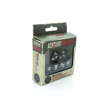 Achtung! Cthulhu 2D20: Black Sun Dice Set Achtung! Cthulhu 2D20: Black Sun Dice Set