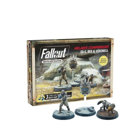Fallout: Wasteland Warfare - Mojave Companions: Ed-E, Rex and Veronica MUH052156 Fallout: Wasteland Warfare - Mojave Companions: Ed-E, Rex and Veronica MUH052156