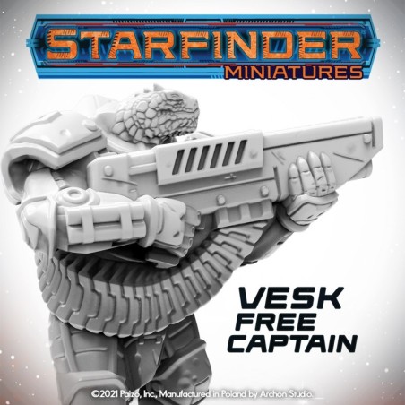 Starfinder - Vesk Free Captain - PSF0022 Starfinder - Vesk Free Captain - PSF0022