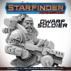 Starfinder - Dwarf Soldier - PSF0001