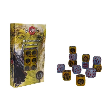 BUSHIDO - DÉS DE FACTION - TENGU/DESCENSION - GCTBRS021 BUSHIDO - DÉS DE FACTION - TENGU/DESCENSION - GCTBRS021