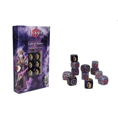BUSHIDO - DÉS DE FACTION - CULTE DE YUREI - GCTBRS015 BUSHIDO - DÉS DE FACTION - CULTE DE YUREI - GCTBRS015