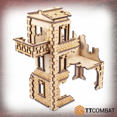 Ruined Modular Casa Balcone Simona - TTSCW-SOV-118 Ruined Modular Casa Balcone Simona - TTSCW-SOV-118