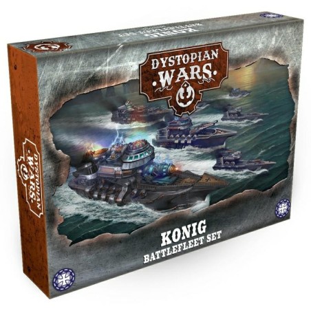 DYSTOPIAN WARS - KONIG BATTLEFLEET SET - DWA250010 DYSTOPIAN WARS - KONIG BATTLEFLEET SET - DWA250010
