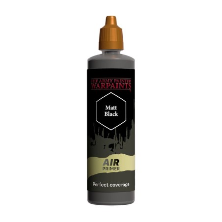 ARMY PAINTER - WARPAINTS AIR PRIMER BLACK, 100ml - AW2011 ARMY PAINTER - WARPAINTS AIR PRIMER BLACK, 100ml - AW2011