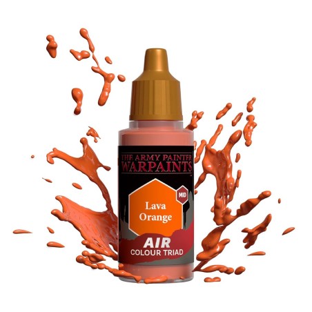 ARMY PAINTER - WARPAINTS AIR LAVA ORANGE - AW1106 ARMY PAINTER - WARPAINTS AIR LAVA ORANGE - AW1106