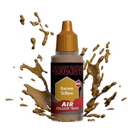 ARMY PAINTER - WARPAINTS AIR BARREN YELLOW - AW3121 ARMY PAINTER - WARPAINTS AIR BARREN YELLOW - AW3121
