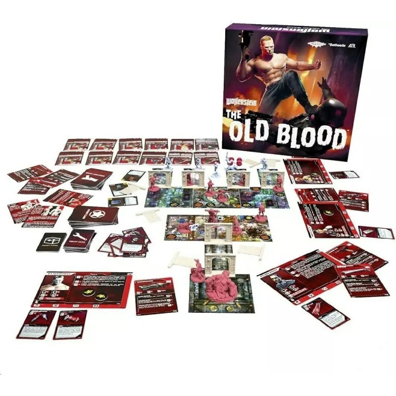WOLFENSTEIN, THE BOARD GAME - THE OLD BLOOD (FR)