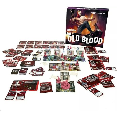 WOLFENSTEIN, THE BOARD GAME - THE OLD BLOOD (FR)