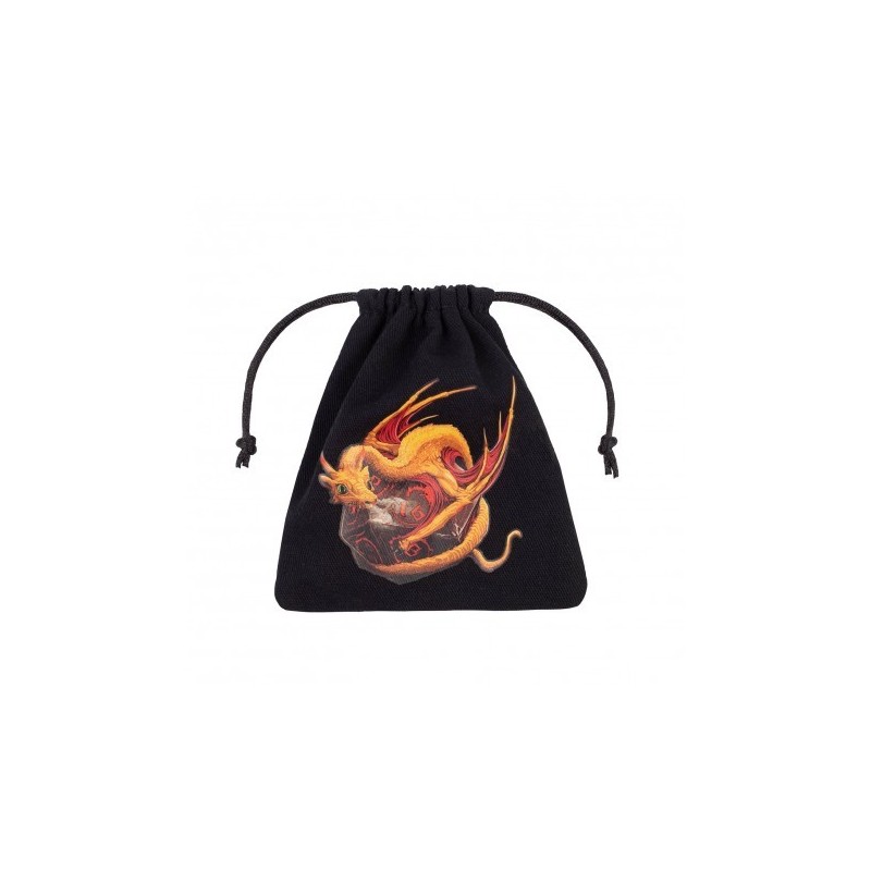 Sac à Dés Dragon - Noir & Adorable (1)