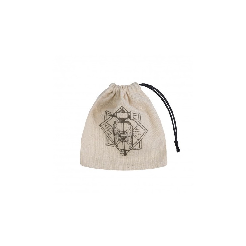 Sac à Dés Vampire Basique - Beige & Noir (1)