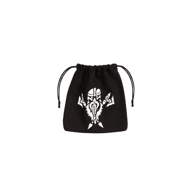 Sac à Dés Nains - Noir & Blanc (1)