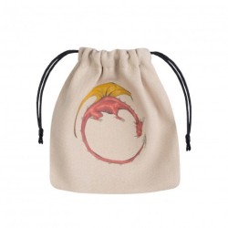 Sac à Dés Dragon - Beige & Multicolore (1)
