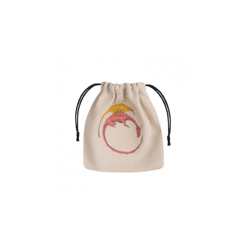 Sac à Dés Dragon - Beige & Multicolore (1)