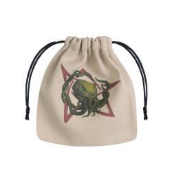 Sac à Dés L'Appel de Cthulu - Beige & Multicolore (1)