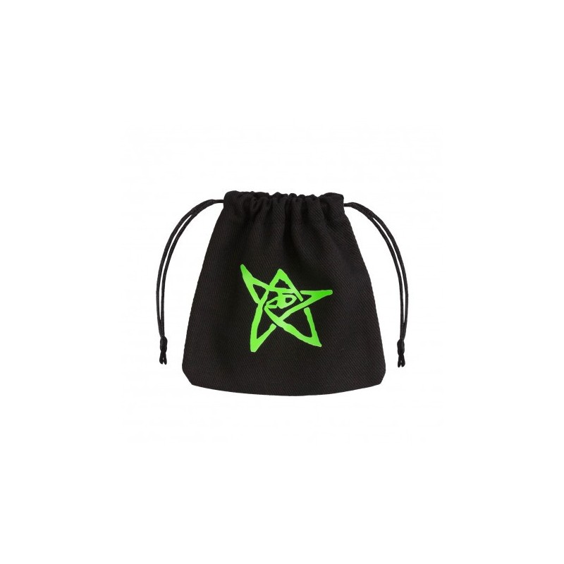Sac à Dés L'Appel de Cthulu - Noir & Vert (1)