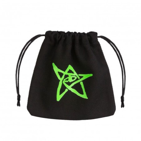 Sac à Dés L'Appel de Cthulu - Noir & Vert (1)