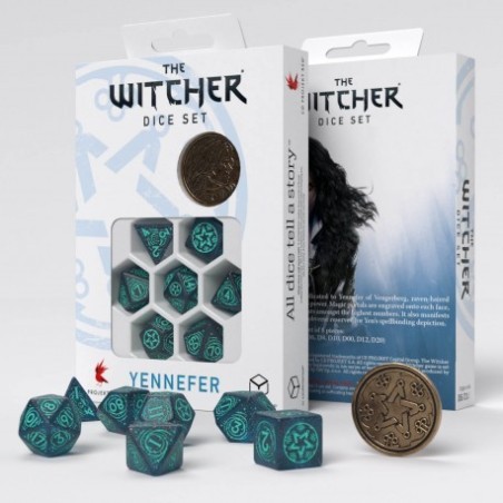 Set de Dés The Witcher - Yennefer, La Sorcière Suprême