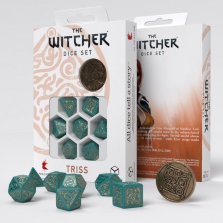 Set de Dés The Witcher - Triss, la Belle Guérisseuse Set de Dés The Witcher - Triss, la Belle Guérisseuse