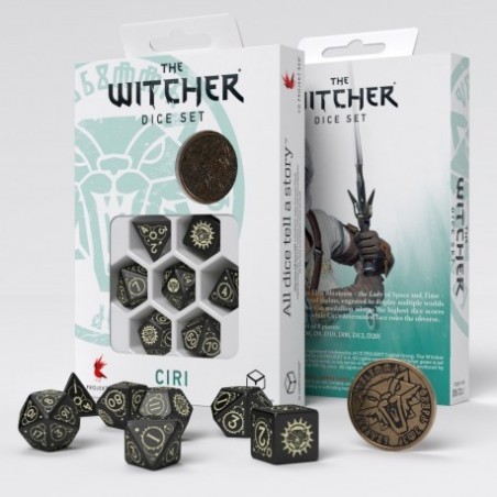 Set de Dés The Witcher - Ciri, La Zireael Set de Dés The Witcher - Ciri, La Zireael