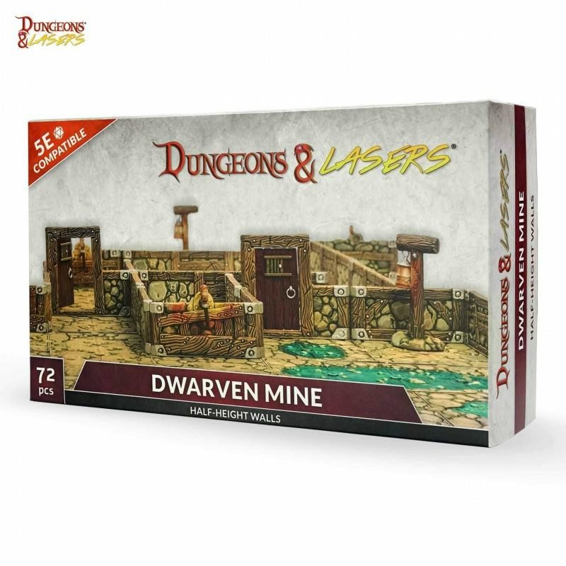 DNL0032 Dungeon & Lasers - Décors - Dwarven Mine