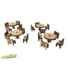 Tables and Chairs Set