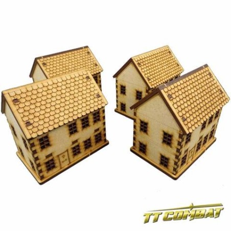 15mm Town House Set