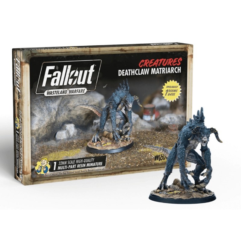 Fallout : Wasteland Warfare - Créatures : Deathclaw Matriarch MUH052226