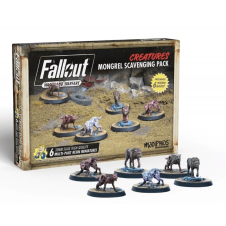 Fallout : Wasteland Warfare - Créatures : Mongrel Scavenging MUH052228