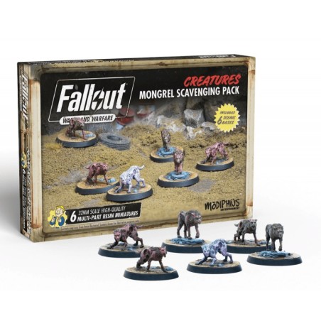 Fallout : Wasteland Warfare - Créatures : Mongrel Scavenging MUH052228 Fallout : Wasteland Warfare - Créatures : Mongrel Scavenging MUH052228