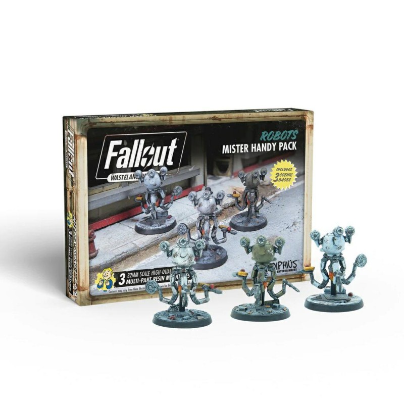 Fallout : Wasteland Warfare - Robots : Mr Handy Pack MUH052223