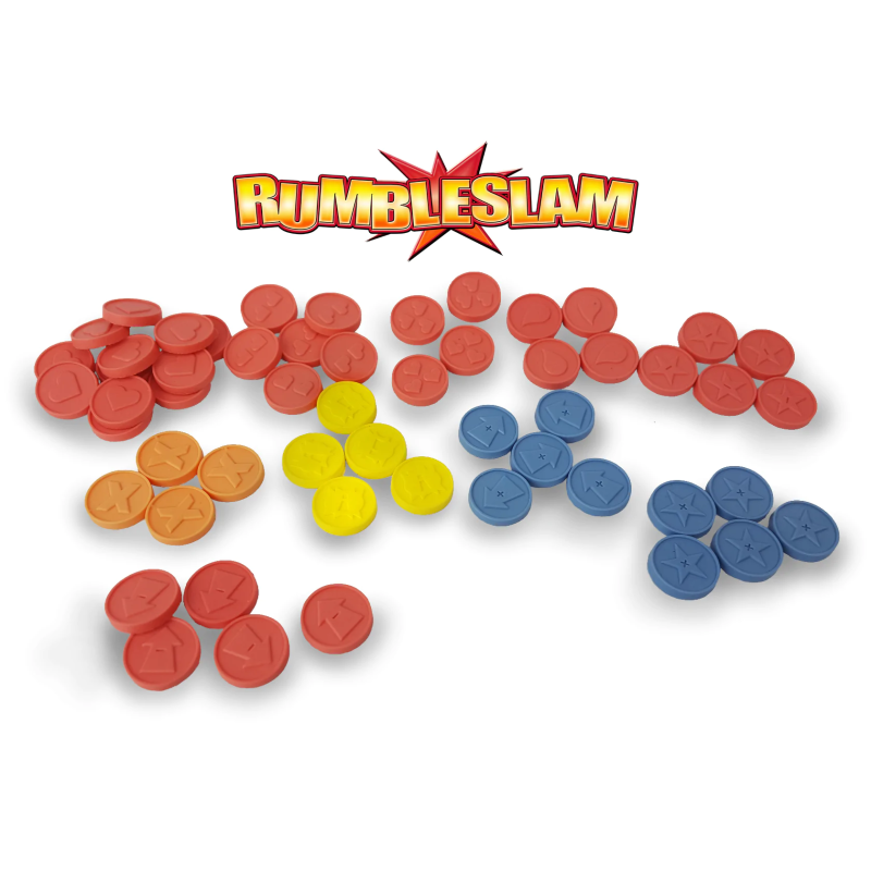 RUMBLESLAM - PACK DE MARQUEURS ET COMPTEURS DELUXE - RSG-TKN-02