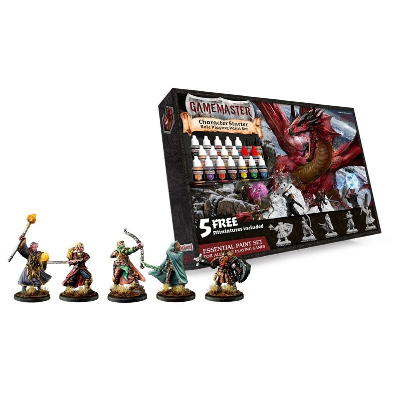 GM1004 ARMY PAINTER - CHARACTER STARTER PAINT SET