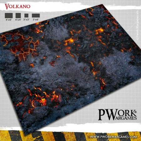 Tapis de jeu néoprène Volkano 22x30" - GM03400N22X30 Tapis de jeu néoprène Volkano 22x30" - GM03400N22X30