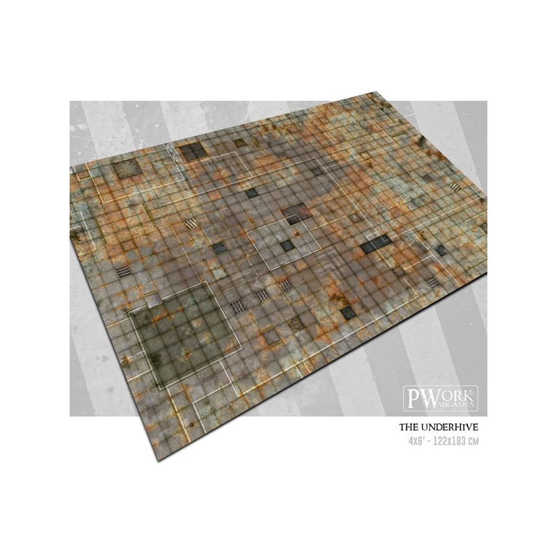 Tapis de jeu néoprène The Underhive 22x30" - GM04000N22X30