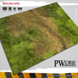 Tapis de jeu néoprène Woodland 4x6 - GM03800N4x6