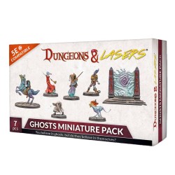 DNL0042 Dungeons & Lasers - Figurines - Ghosts Miniatures Pack
