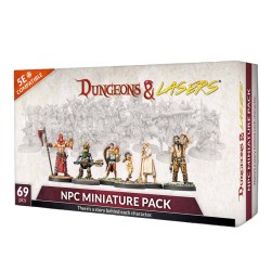 DNL0043 Dungeons & Lasers - Figurines - NPC Miniature Pack