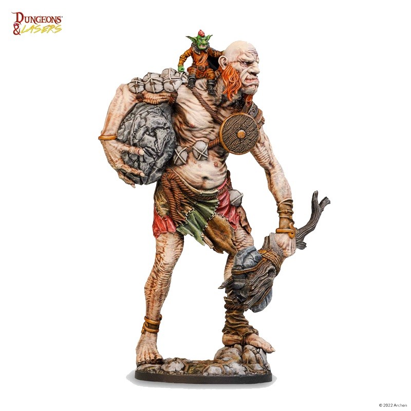 DNL0039 Dungeons & Lasers - Figurines - Pepe the Giant