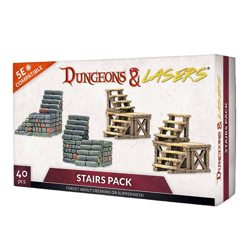 Dungeons & Lasers - Décors - Stairs Pack