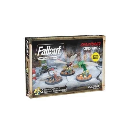 Fallout : Wasteland Warfare - Créatures : Sting Wings MUH052285 Fallout : Wasteland Warfare - Créatures : Sting Wings MUH052285